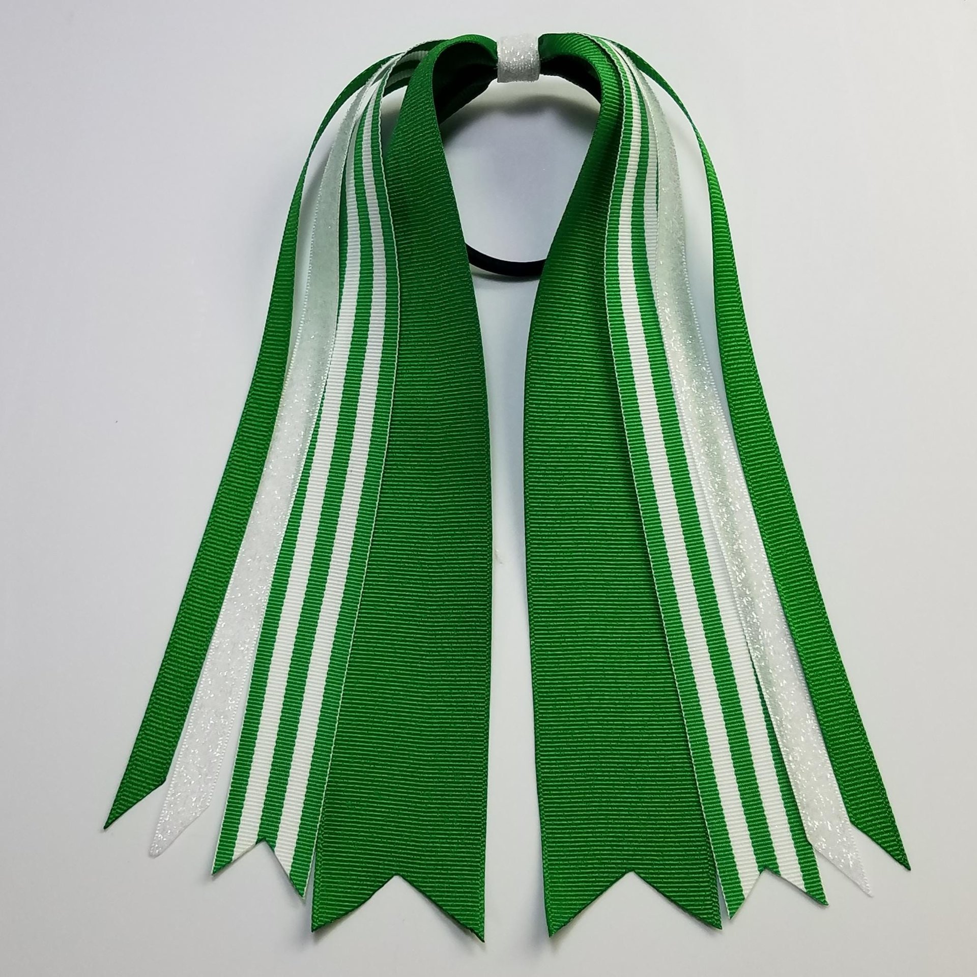 Green White Stripe