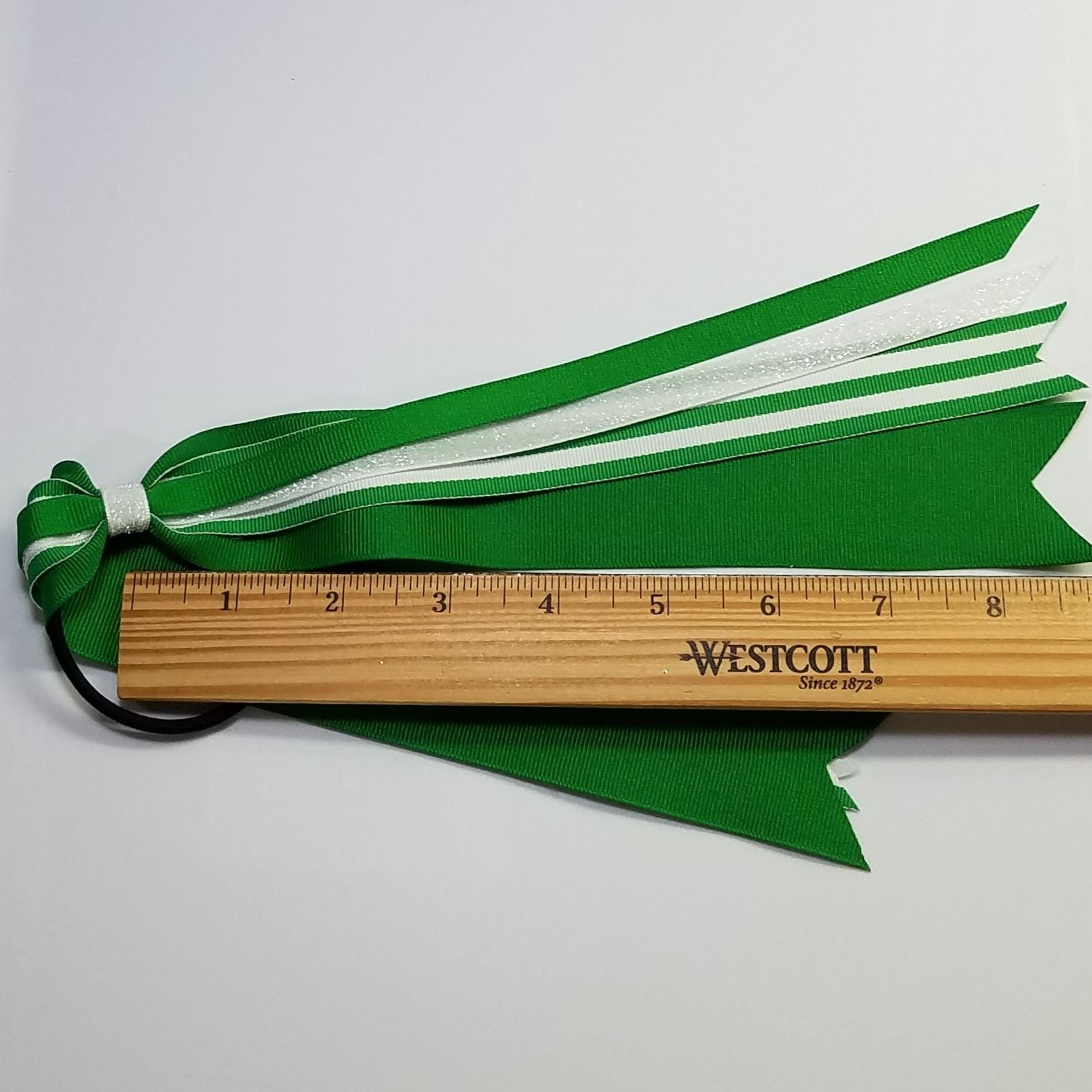 Green White Stripe