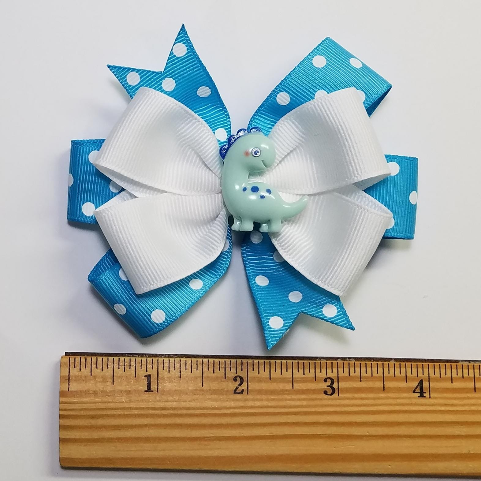 3.5" Dinosaur Polka Dot 