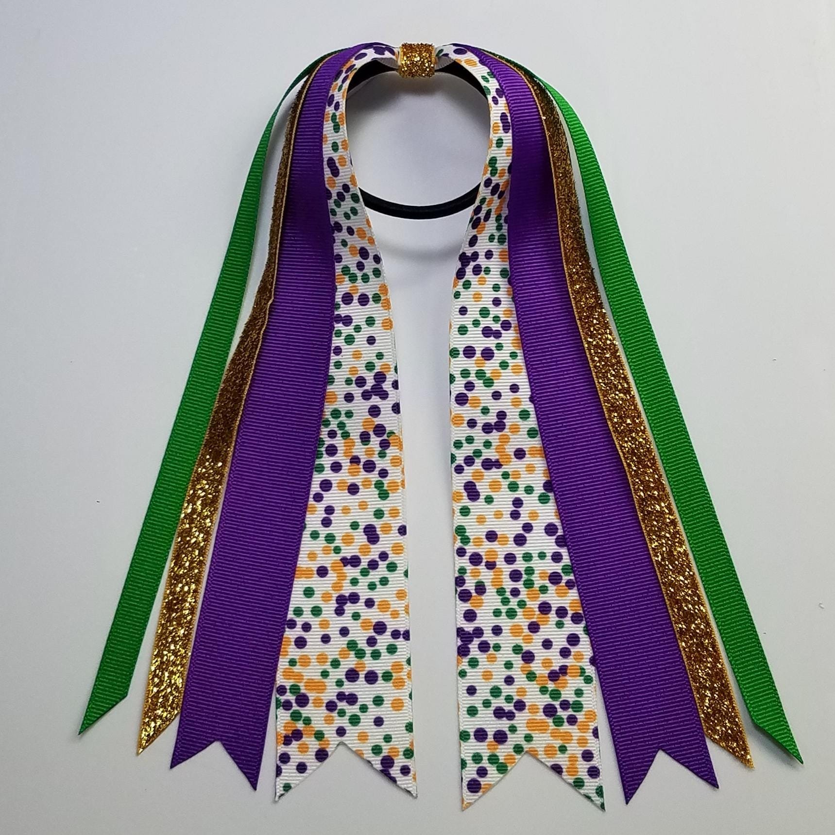 Mardi Gras Polka Dot