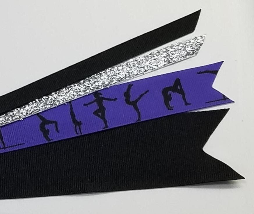 Gymnastics Purple Black 