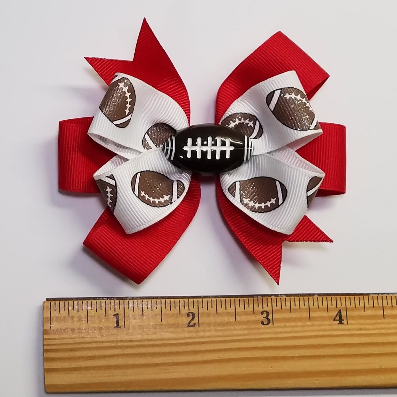 3.5" Football Glitter