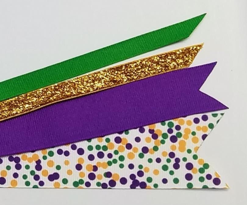 Mardi Gras Polka Dot