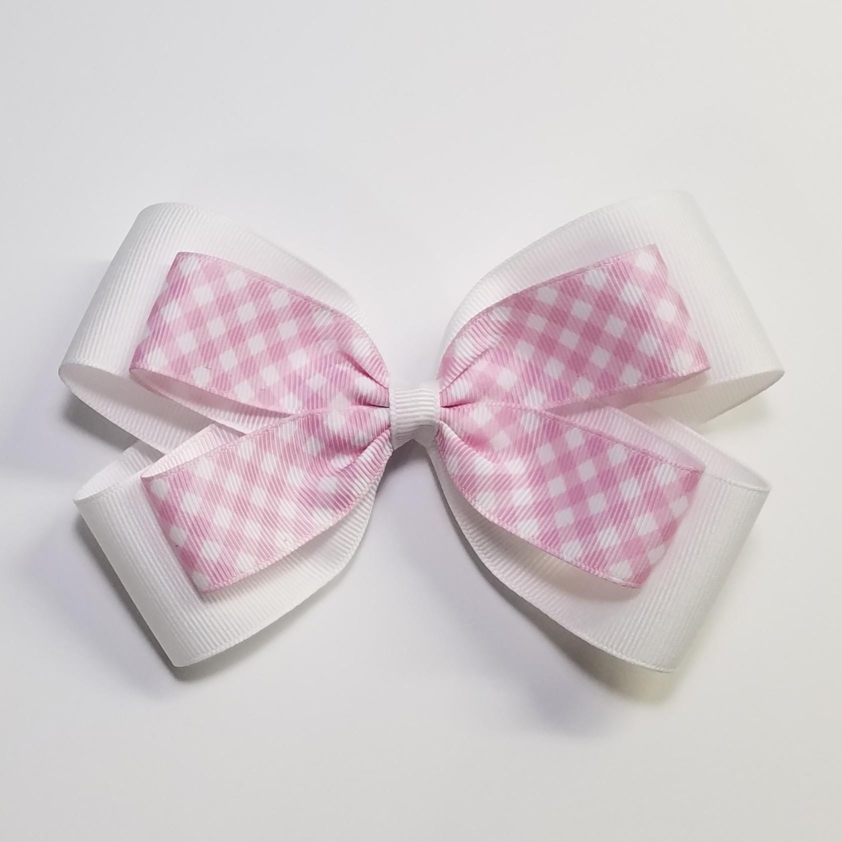 5" Pink Gingham 