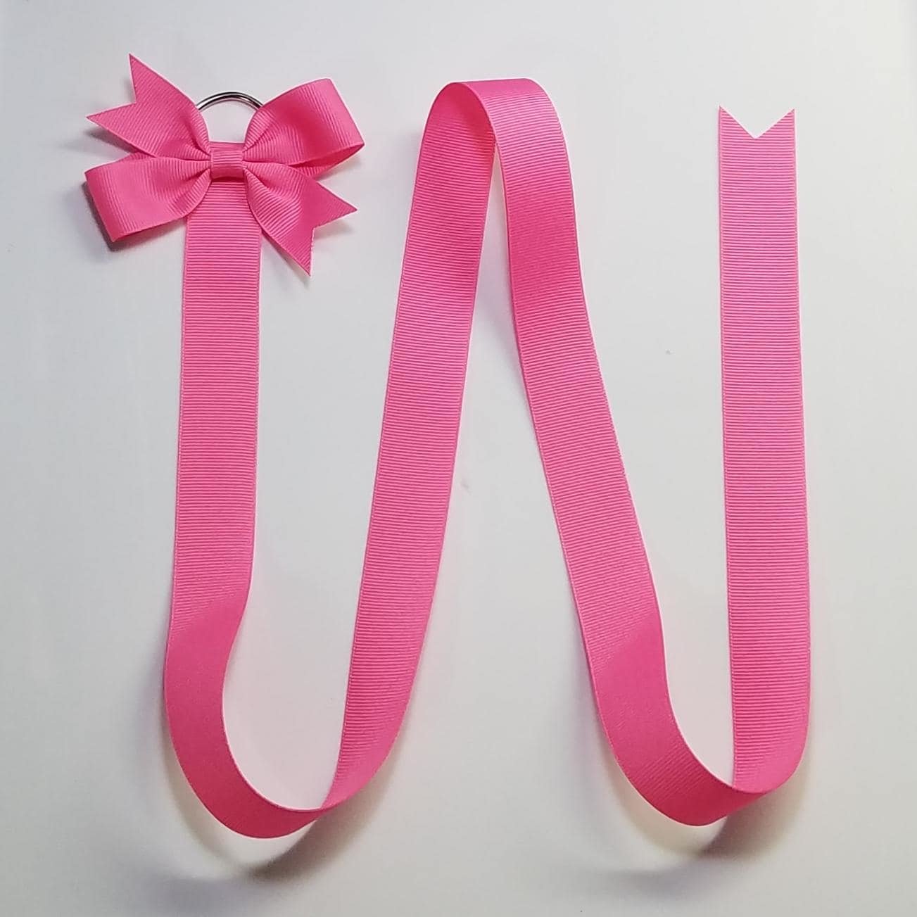 Ribbon Bow Holder -New Colors- SILVER D RING -New Textured Color Chart
