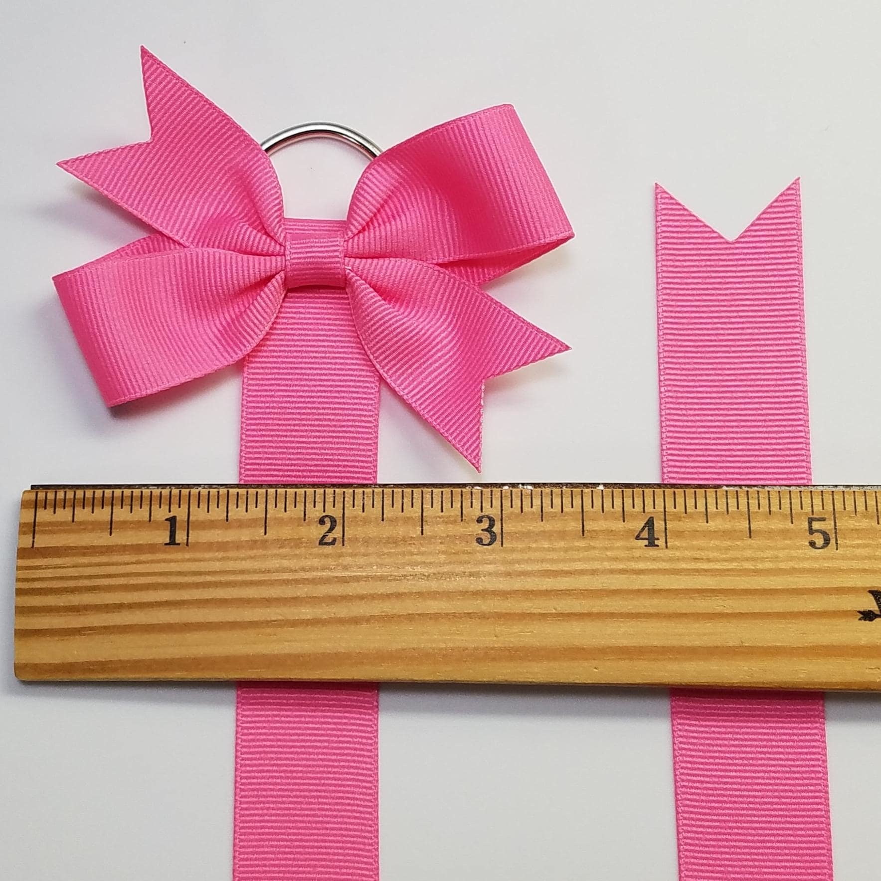 Ribbon Bow Holder -New Colors- SILVER D RING -New Textured Color Chart