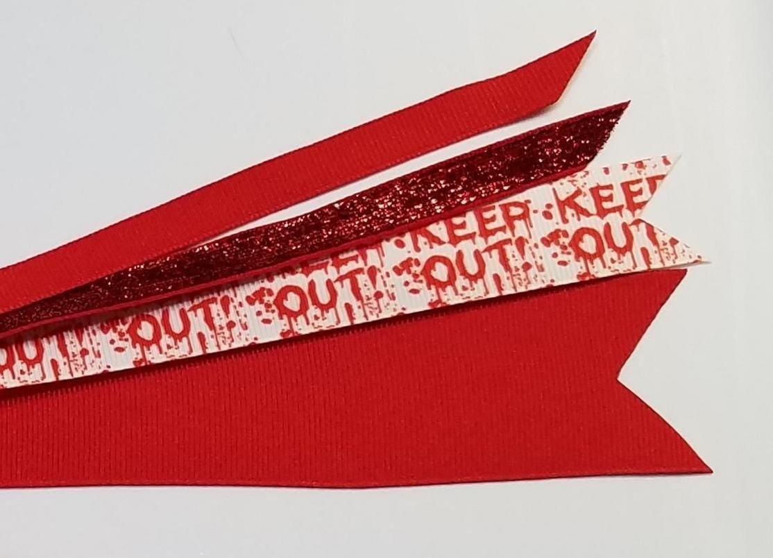 Keep Out Blood Drip