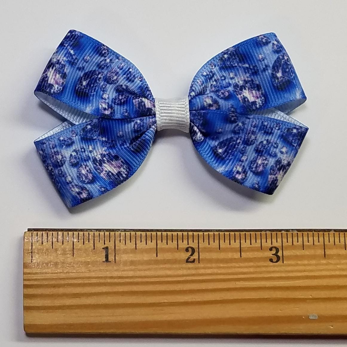 3" Denim Blue Jean and Diamonds