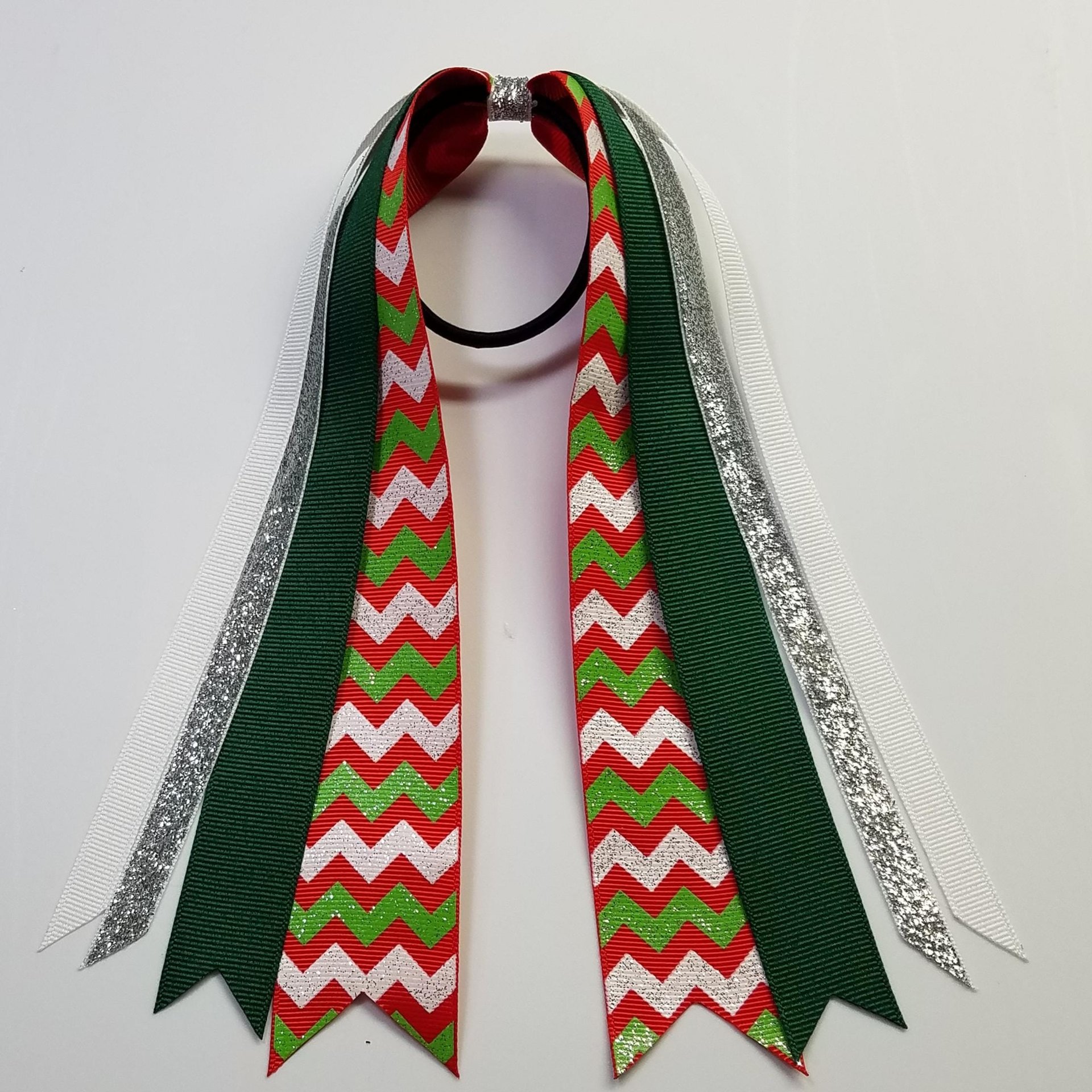 Christmas Glitter Chevron