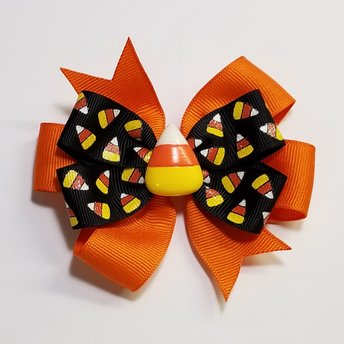 3.5" Candy Corn Glitter