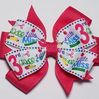 3.5" Little Miss 3rd Grade
