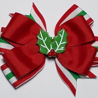 3.5" Holly Leaf 