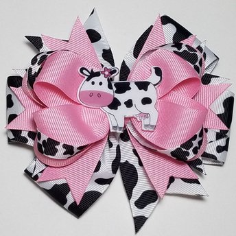 5" Cow Print 