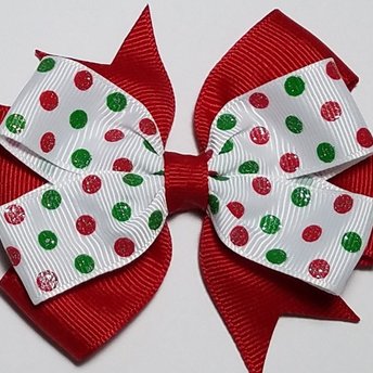 3.5" Christmas Glitter 