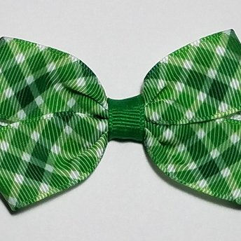 3" Green Plaid 
