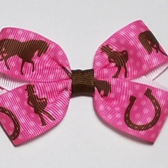 3" Cowgirl Horse 