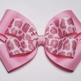 5" Pink Leopard Print