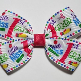 3" Little Miss 1st Grader 