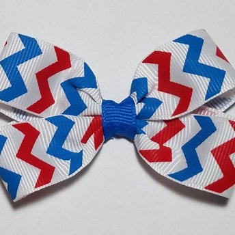 3" Patriotic Chevron 