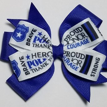 3.5" Police Blue Line 