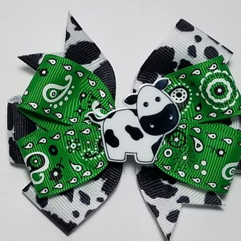 3.5" Cow Bandana 