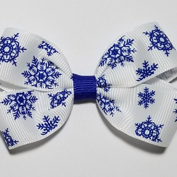 3" Royal Blue Snowflake