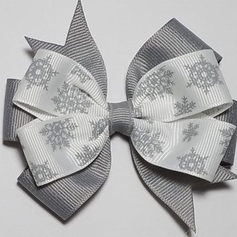 3.5" Silver Snowflake 