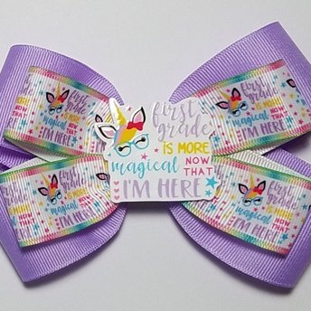 5" 1st Grade Unicorn