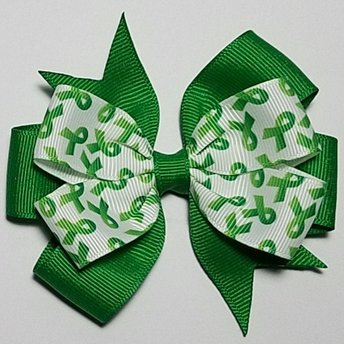 3.5" Green Awareness Ribbon 