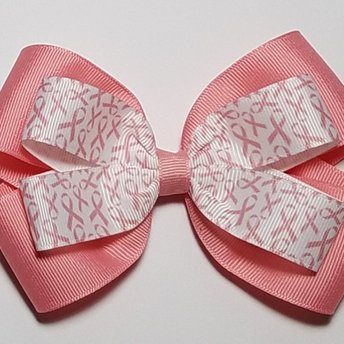 5" Pink Awareness Ribbon