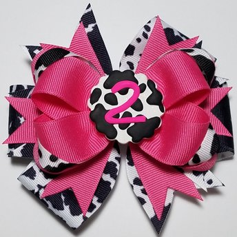 5" 2nd Birthday Cow 