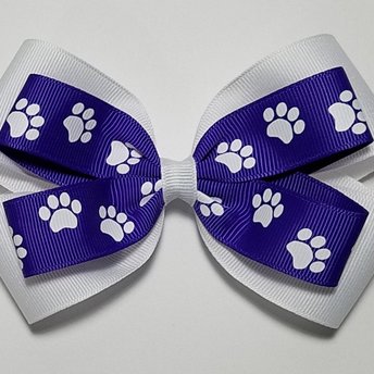 5" Purple Paw Print 