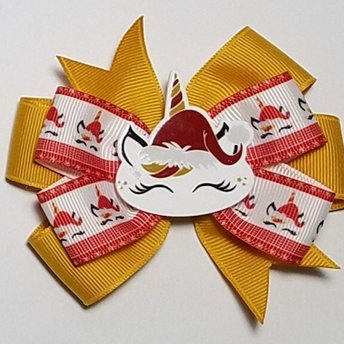 3.5" Christmas Unicorn 