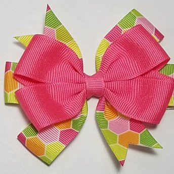 3.5" Neon Hexagon