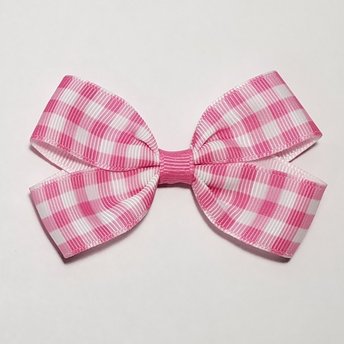 3" Pink Gingham 
