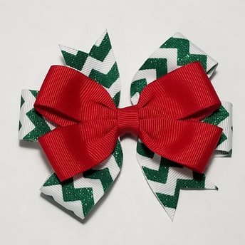 3.5" Christmas Glitter 