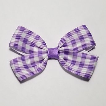 3" Purple Gingham 