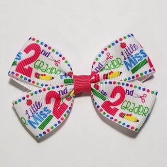 3" Little Miss 2nd Grade 