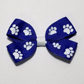 3" Royal Blue Paw Print 