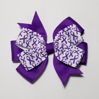 3.5" Purple Awareness Ribbon