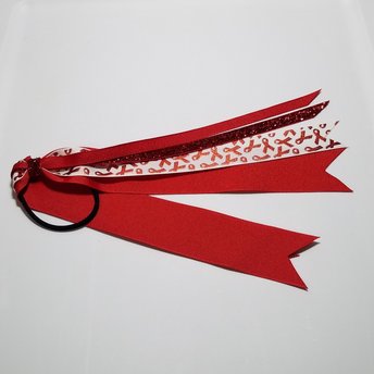 Red Awareness Ribbon 
