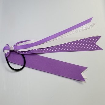 Purple Dark Orchid White Polka Dot