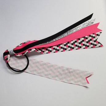 Pink Black Polka Dot 