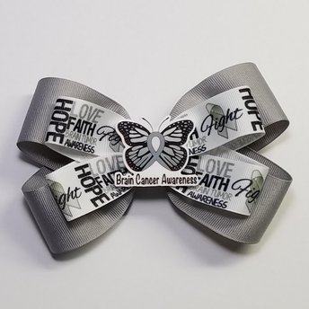 5" Brain Tumor Awareness 