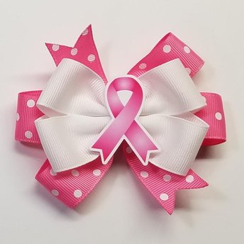 3.5" Pink Awareness Ribbon 