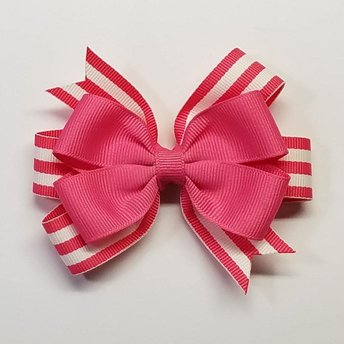 3.5" Vibrant Pink Stripe 
