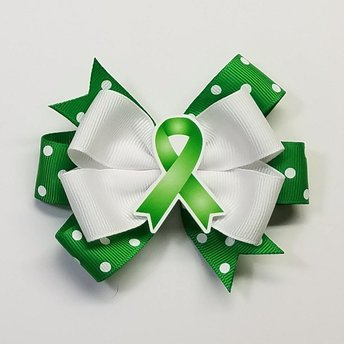 3.5" Green Awareness Ribbon 