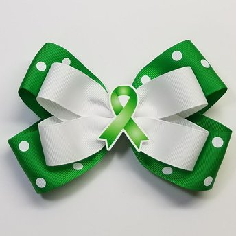 5" Green Awareness Ribbon