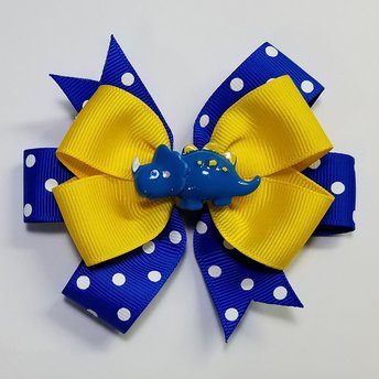 3.5" Dinosaur Polka Dot 