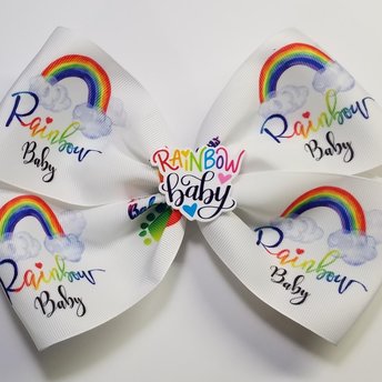 8" Rainbow Baby